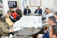 Darío Monteros, tras una reunión por las inundaciones en La Madrid: Coincidimos en un 90% en el trabajo inmediato