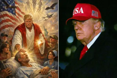Trump, en rueda de prensa: críticas al papa León XIV y una polémica imagen suya como Jesús