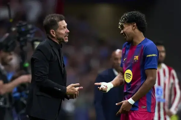 Lamine Yamal desafió al Cholo Simeone: “A ver si me deja uno contra uno”