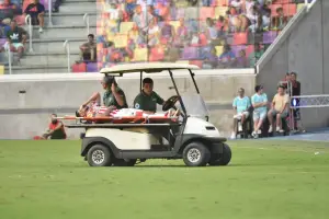 Se confirmó la lesión de Salazar en San Martín: ¿cuánto tiempo estará afuera de las canchas?