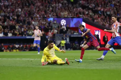 El Atleti de los argentinos eliminó al Barcelona y se metió en semifinales de Champions League