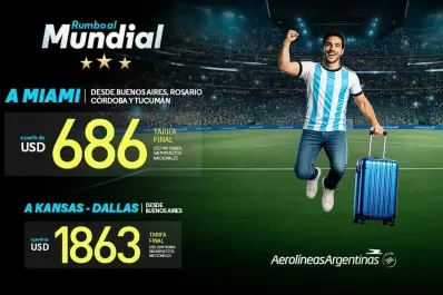 Cuánto cuestan los pasajes de Aerolíneas Argentinas para ir a Estados Unidos en el Mundial 2026