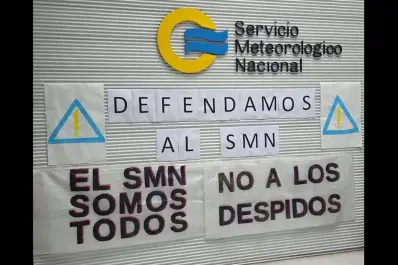 Despidieron a 140 trabajadores del Servicio Meteorológico Nacional