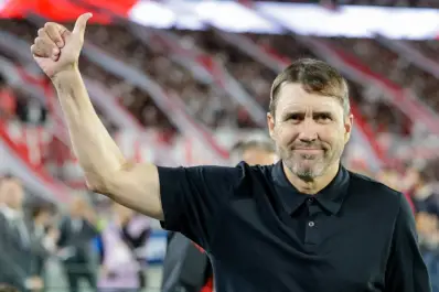 “Es una final”: River ganó en la Sudamericana y Coudet se metió de lleno en el Superclásico