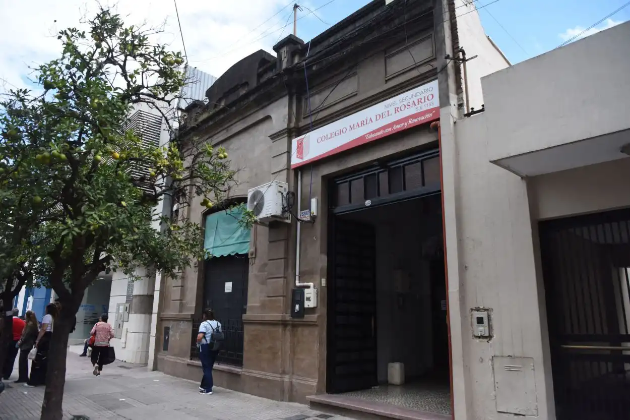 Hubo amenazas en el colegio María del Rosario.