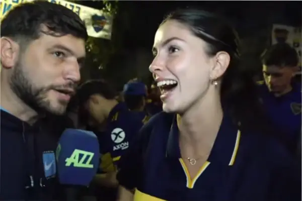 ¿Se besaron o no?: Nicolás Luaces y Daniela Iker revelaron qué pasó tras el partido de Boca