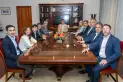 Acevedo se reunió con los presidentes de bloque de la Legislatura para acordar metodologías de trabajo a futuro