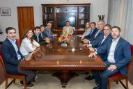 Acevedo se reunió con los presidentes de bloque de la Legislatura para acordar metodologías de trabajo a futuro