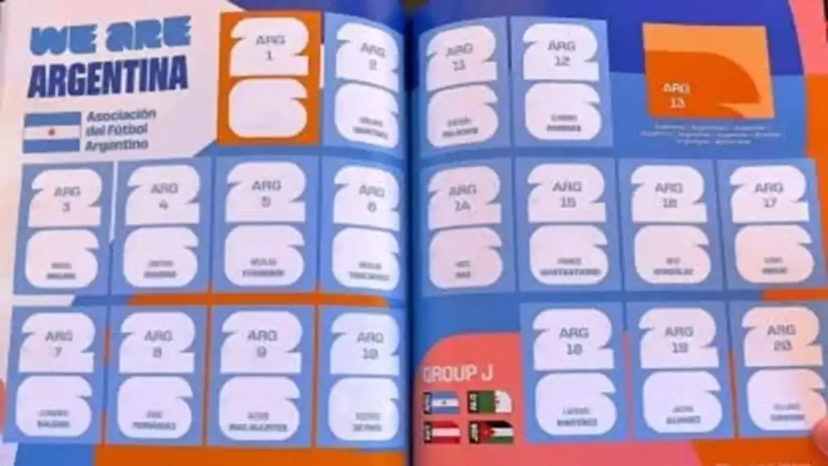 La Selección de las ausencias: sorpresas y polémicas en la lista de Panini para el álbum del Mundial 2026