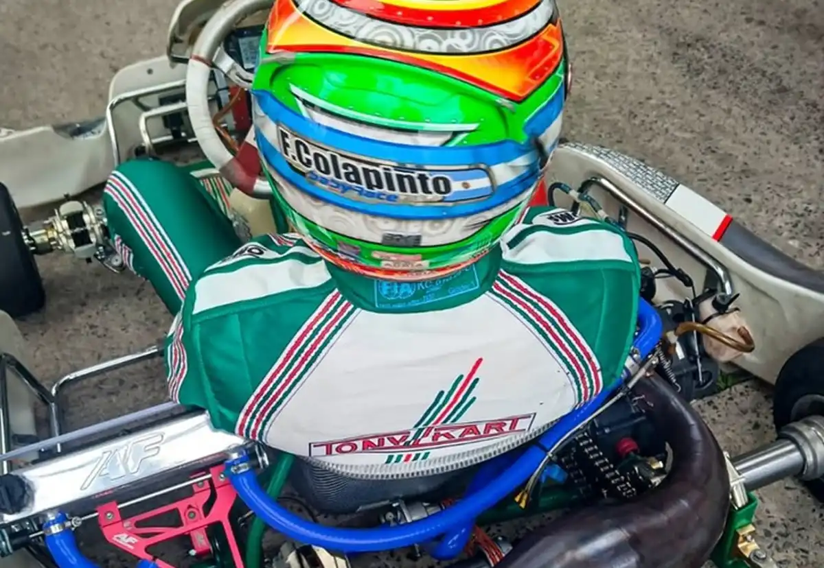 Antes del road show, Colapinto ya giró en Argentina: karting en Zárate y reencuentro con sus raíces