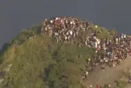 Policías vs. narcos: más de 200 turistas atrapados en un mirador de Río de Janeiro