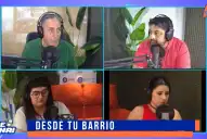 Un concejal streamer, carteles con mensajes y ayuda para el Cottolengo Don Orione