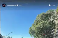 Franco Colapinto ya está en el país: manejó por Palermo y enloqueció a los fanáticos