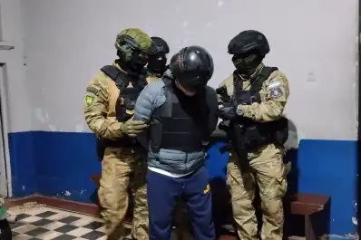 Video: así trasladaron a “Pelaín” Nassif al penal de Benjamín Paz, donde cumplirá cuatro meses de prisión preventiva