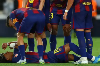 Gol, dolor y angustia: Lamine Yamal dejó la cancha lesionado y preocupa de cara al Mundial