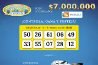 Los Números de Oro de LA GACETA del 24 de abril de 2026