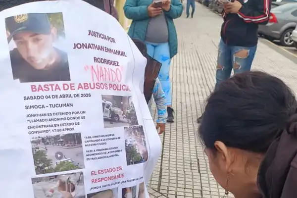 Denuncian que un joven murió tras ser detenido en una comisaría de Simoca