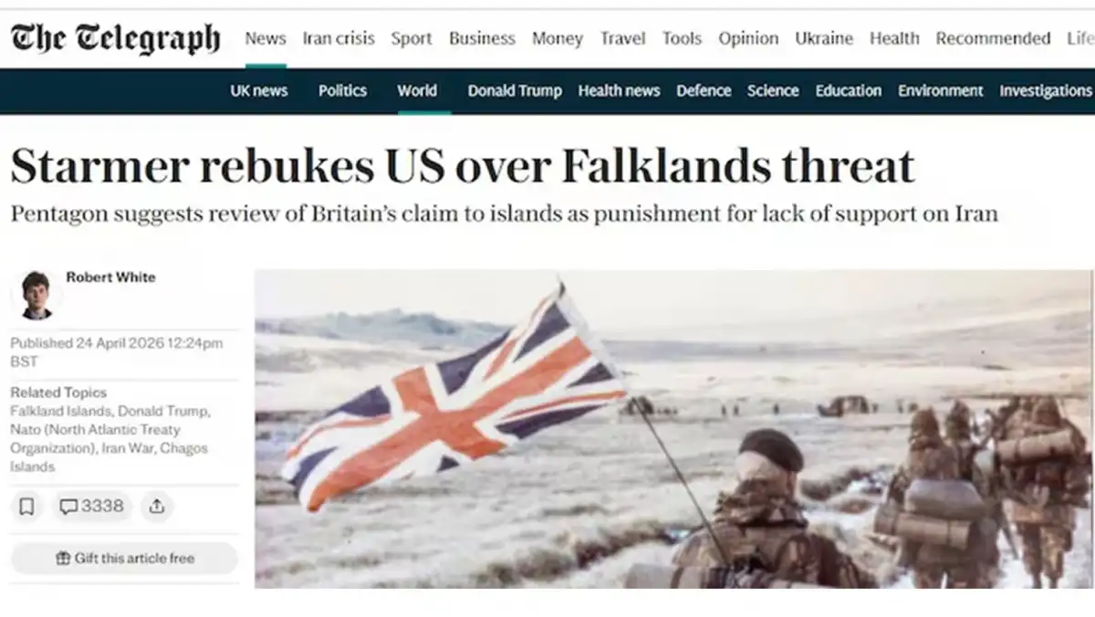 Así reaccionaron los medios británicos al mail filtrado que pone en duda el apoyo de Trump por Malvinas