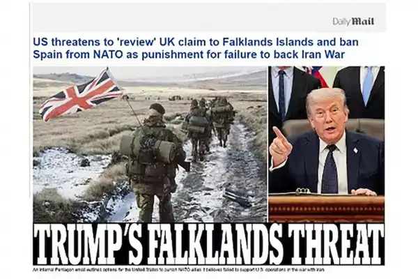 Así reaccionaron los medios británicos al mail filtrado que pone en duda el apoyo de Trump por Malvinas
