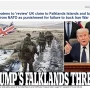 Así reaccionaron los medios británicos al mail filtrado que pone en duda el apoyo de Trump por Malvinas