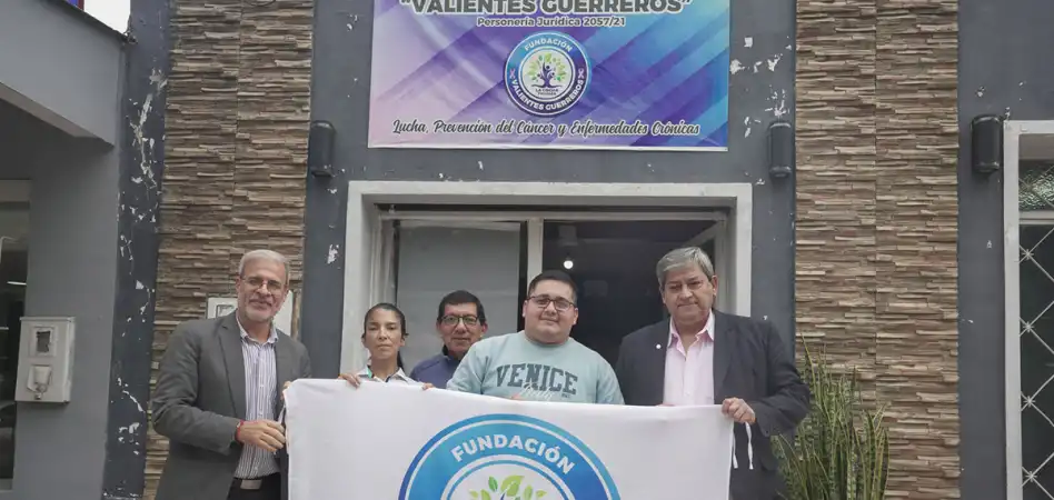Caja Popular de Ahorros visitó la Fundación Valientes Guerreros, reafirmando su compromiso con los pacientes oncológicos