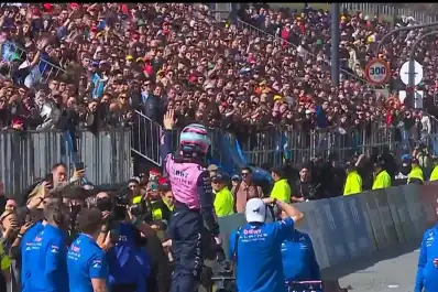 Así fue la primera salida de Franco Colapinto en Buenos Aires con un Fórmula 1