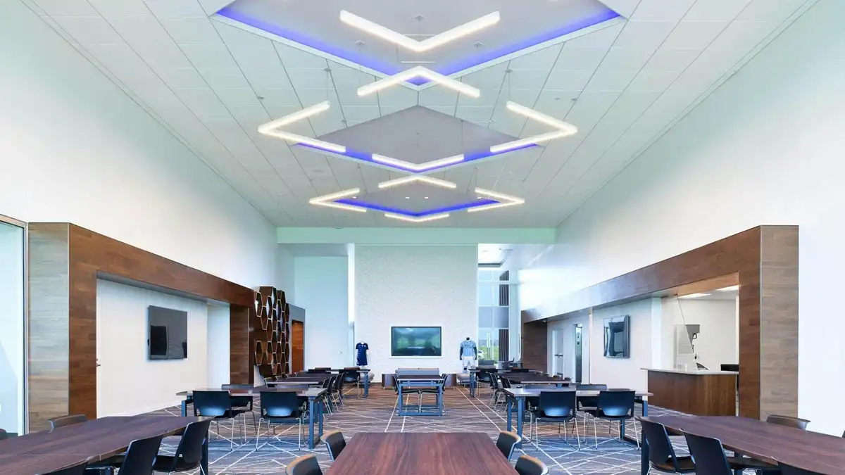 CONVIVENCIA. Espacios comunes preparados para fortalecer la vida grupal.