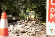 Atención Yerba Buena: comienzan a reemplazar el pavimento de calle Darwin