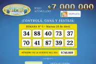 Los Números de Oro de LA GACETA del 28 de abril de 2026