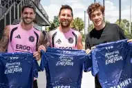 Franco Colapinto cumplió su sueño y conoció a Lionel Messi en Miami en la previa del GP de Fórmula 1