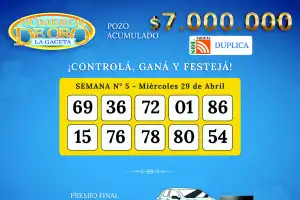 Los Números de Oro de LA GACETA del 29 de abril de 2026