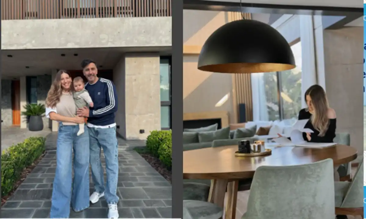 Así es la casa de Macarena Rinaldi y Fede Hoppe: minimalismo, madera y detalles únicos