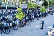 Jaldo equipó a la Policía con fondos de los “adicionales” y destacó el avance en seguridad y transparencia