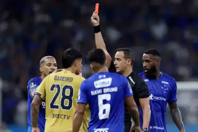 El fuerte descargo de Bareiro tras su expulsión en la derrota de Boca por la Copa Libertadores