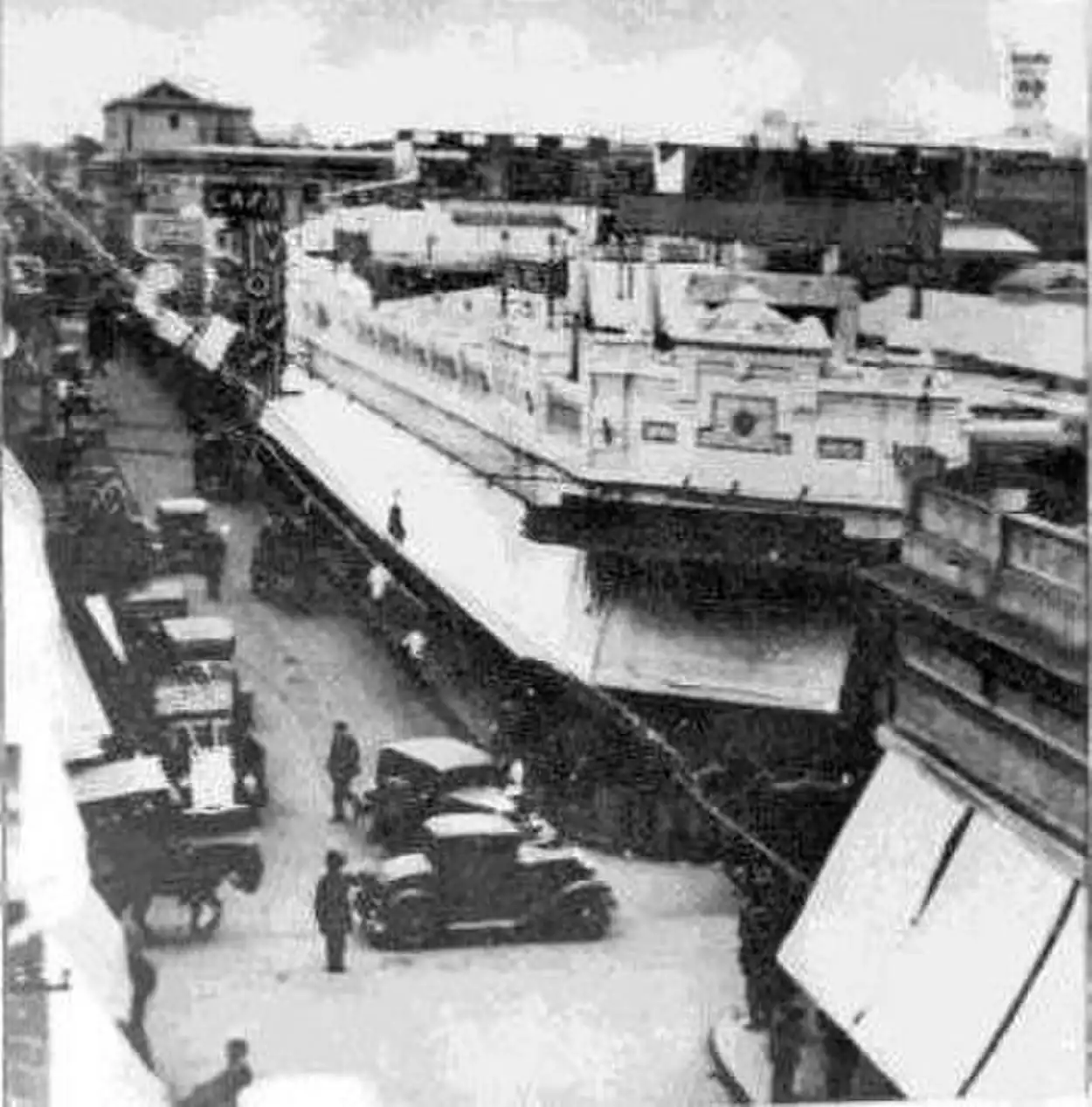 Recuerdos fotográficos: 1924. Casa Voss, al estilo de las tiendas de París o de Buenos Aires