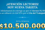Números de Oro acumuló un pozo de $10.500.000 para esta semana: ¡Reservá hoy tu tarjeta!