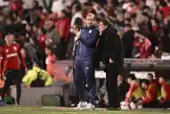 Falcioni tras la victoria sobre River: “Los jugadores se merecen una felicitación, hicieron un gran partido”