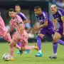 Messi celebró su partido 100 con un gol, pero Inter Miami perdió contra Orlando City