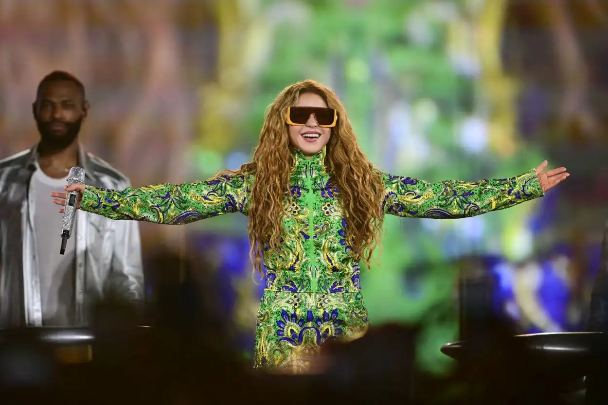 ICÓNICA. Shakira tomó la posta en Río de Lady Gaga y Madonna.