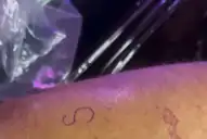 El novio de Sofía Jujuy Jiménez le dedicó un tatuaje: Ningún hombre hizo esto por mí