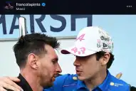 La reacción de Franco Colapinto tras el 7° puesto en el GP de Miami y su mensaje especial a Lionel Messi