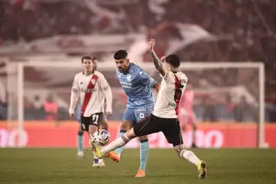 Tras el triunfo de Atlético en el Monumental, Leandro Díaz lanzó una chicana a River
