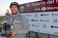 Dejó la escuela para dedicarse al golf, llegó al PGA Tour y hoy es uno de los referentes tucumanos en el Abierto del Norte