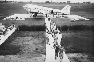 Recuerdos fotográficos: cuando el aeropuerto estaba cerca de casa
