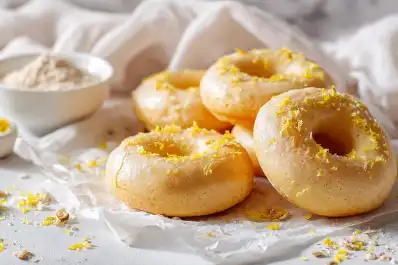 Donas de limón y yogur sin harina: la receta apta para diabéticos que es furor