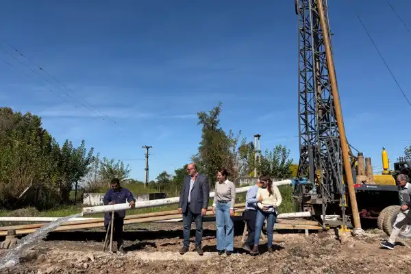 La SAT realizó ensayo de bombeo en el nuevo pozo de agua potable para Bella Vista