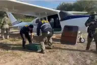 Santa Fe: con información de la DEA, interceptaron un avión con 400 kilos de cocaína