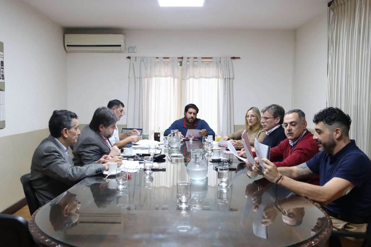 COMISIÓN DE TRANSPORTE. El peronista Franco presidió la reunión. Foto de Prensa HCD SMT
