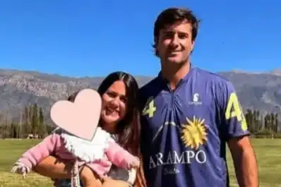 Conmoción en Salta: la desgarradora despedida de la esposa del polista que murió en pleno partido