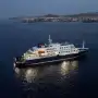 El barco con hantavirus partió a las islas Canarias
